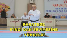 Karatede 5'inci dan seviyesine yükseldi