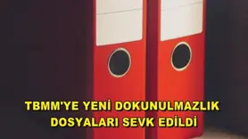 TBMM'ye yeni dokunulmazlık dosyaları sevk edildi