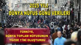 2025 yılı Dünya Nüfus Günü verileri