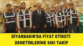 Diyarbakır'da fiyat etiketi denetimlerine sıkı takip
