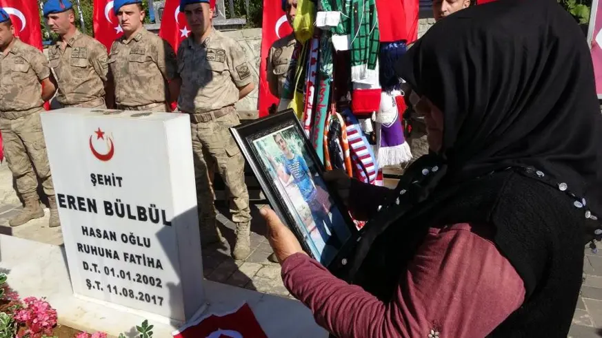 Şehadetinin 8. yılında mezarı başında anıldı