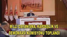 Milli Dayanışma, Kardeşlik ve Demokrasi Komisyonu toplandı
