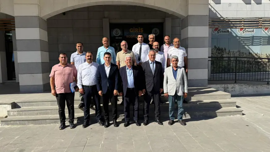 Asiltürk'ten Çermik Kaymakamı ve Belediye Başkanına ziyaret