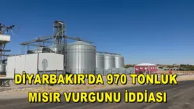 Diyarbakır'da 970 tonluk mısır vurgunu iddiası