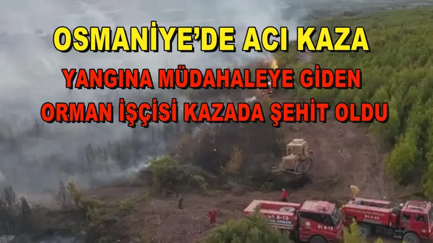 Osmaniye’de acı kaza