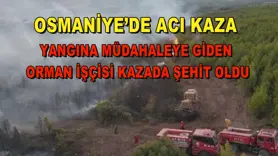 Osmaniye’de acı kaza