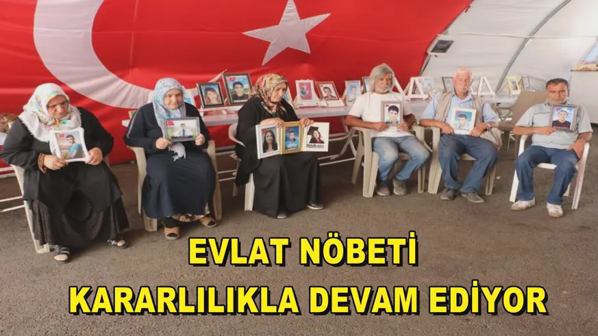 Evlat nöbeti kararlılıkla devam ediyor