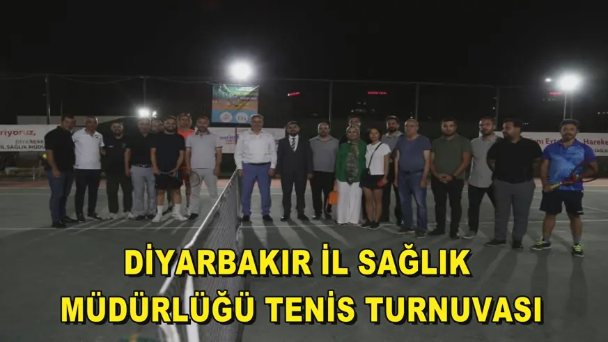 Diyarbakır İl Sağlık Müdürlüğü Tenis Turnuvası