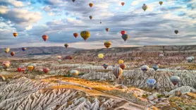 Türk yapımı sıcak hava balonlarına 11 ülkeden talep geldi