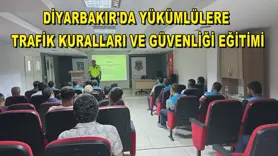 Diyarbakır'da yükümlülere trafik kuralları ve güvenliği eğitimi