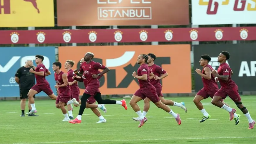 Galatasaray, Kayserispor maçının hazırlıklarını sürdürdü