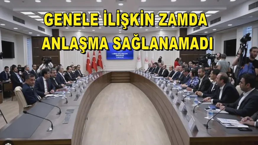 Genele ilişkin zamda anlaşma sağlanamadı