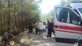 Araç içinde tüfekle vurulmuş halde bulundu