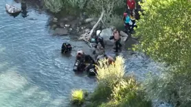 Serinlemek için çaya giren genç boğuldu