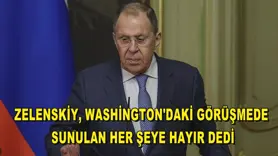 Zelenskiy, Washington'daki görüşmede sunulan her şeye hayır dedi