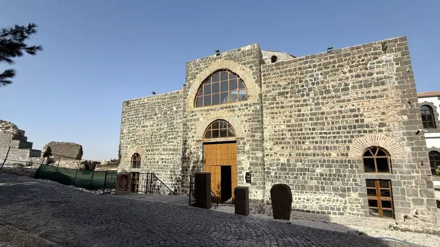 Diyarbakır'da Saint George Kilisesindeki kazılar