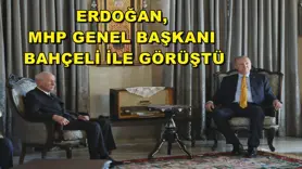 Erdoğan, MHP Genel Başkanı Bahçeli ile görüştü