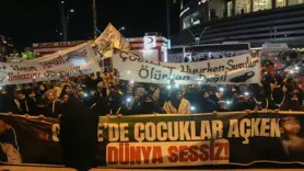 İsrail'in Gazze'ye saldırıları Diyarbakır'da protesto edildi