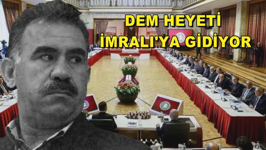 DEM heyeti İmralı'ya gidiyor
