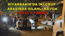 Diyarbakır'da iki grup arasında silahlı kavga