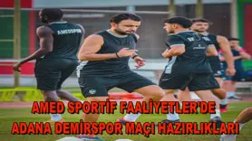Amed Sportif Faaliyetler'de Adana Demirspor maçı hazırlıkları