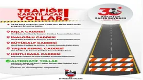 Diyarbakır'da bazı yollar trafiğe kapatılacak
