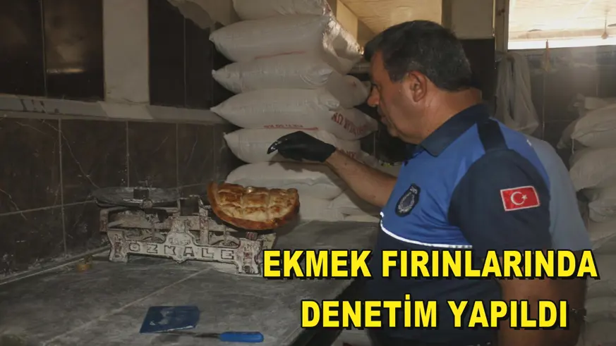 Ekmek fırınlarında denetim yapıldı