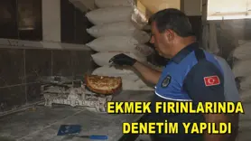 Ekmek fırınlarında denetim yapıldı