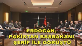Erdoğan, Pakistan Başbakanı Şerif ile görüştü