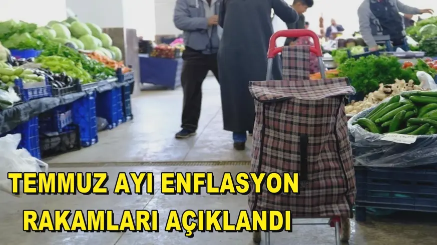Temmuz ayı enflasyon rakamları açıklandı