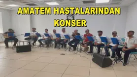 AMATEM hastalarından konser