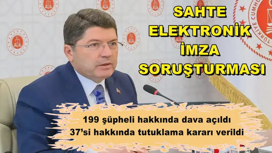 Sahte elektronik imza soruşturması