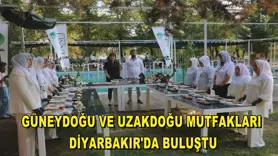 Güneydoğu ve Uzakdoğu mutfakları Diyarbakır'da buluştu