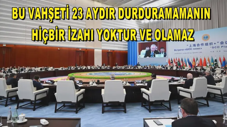 Bu vahşeti 23 aydır durduramamanın hiçbir izahı yoktur ve olamaz