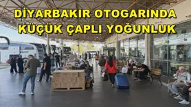 Diyarbakır otogarında küçük çaplı yoğunluk