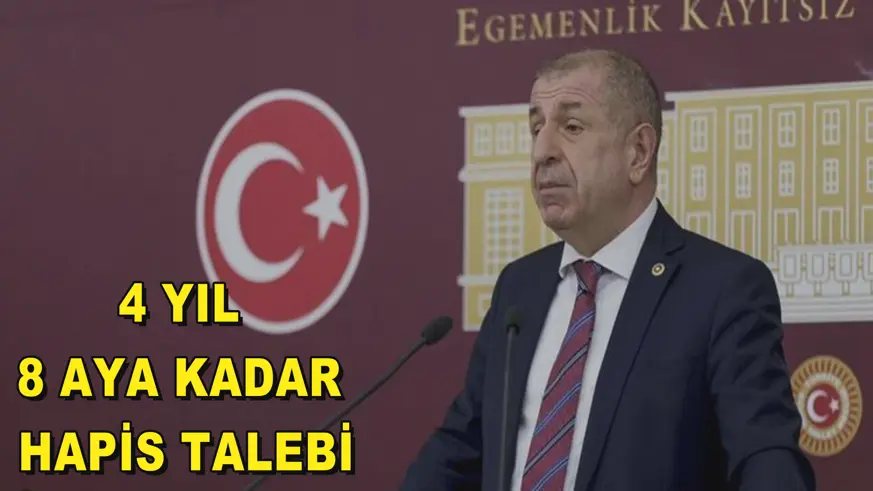 4 yıl 8 aya kadar hapis talebi