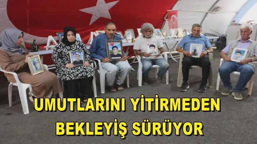 Umutlarını yitirmeden bekleyiş sürüyor