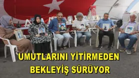 Umutlarını yitirmeden bekleyiş sürüyor