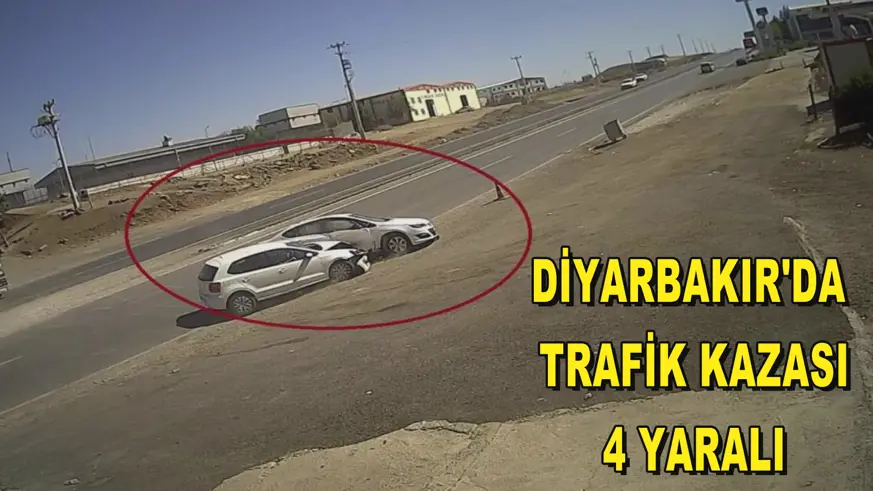 Diyarbakır'da trafik kazası
