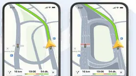 Okul bölgelerindeki yaya geçitlerinde sürücüleri uyaracak