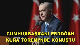 Cumhurbaşkanı Erdoğan, Kura Töreni'nde konuştu