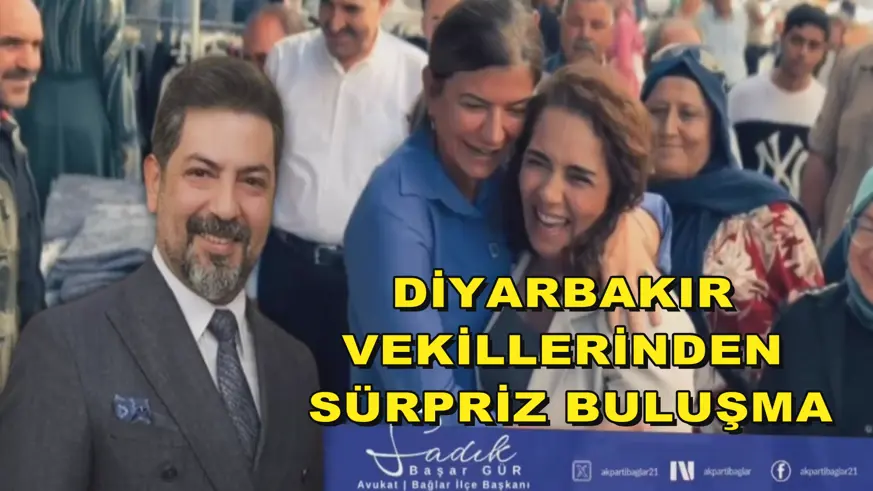 Diyarbakır Vekillerinden Sürpriz Buluşma