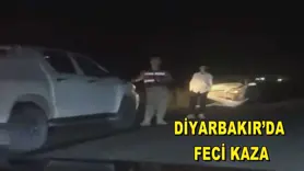 Diyarbakır’da feci kaza