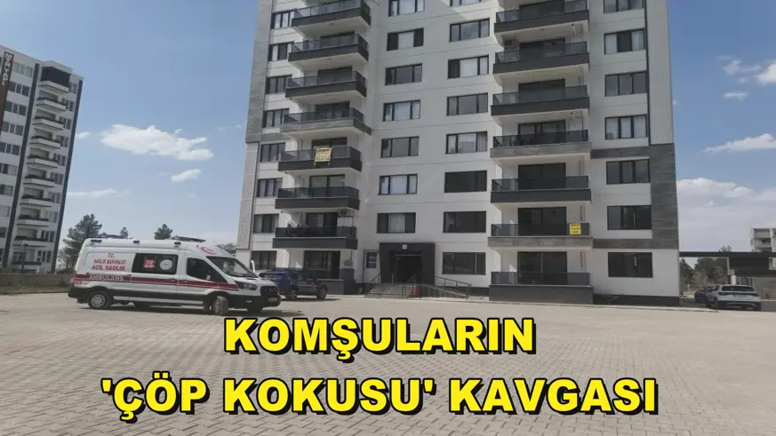 Komşuların 'çöp kokusu' kavgası