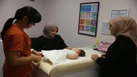 Bebeklere Fiziksel gelişime Jakuzi