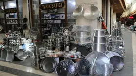 Bu çarşıda her şey kiloyla satılıyor