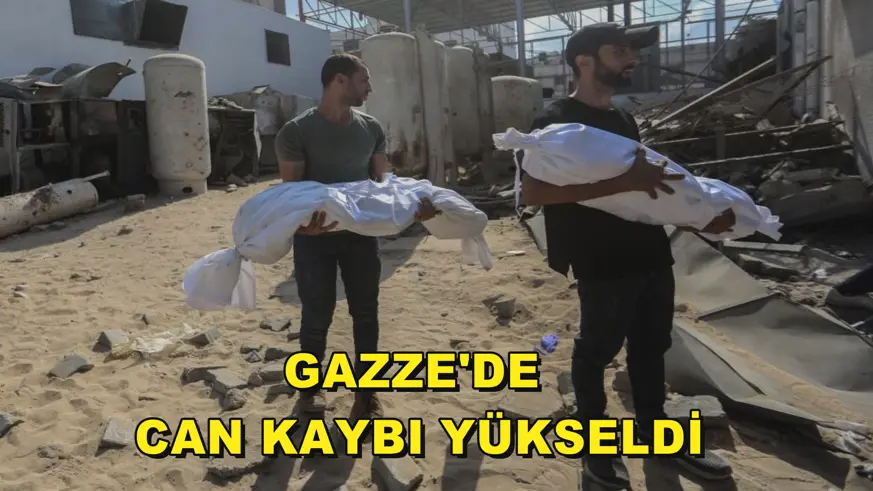 Gazze'de can kaybı yükseldi