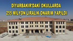 Diyarbakır'daki okullarda 255 milyon liralık onarım yapıldı