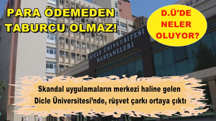 Para ödemeden Taburcu olmaz!
