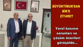 Büyüktimur'dan BİK'e ziyaret